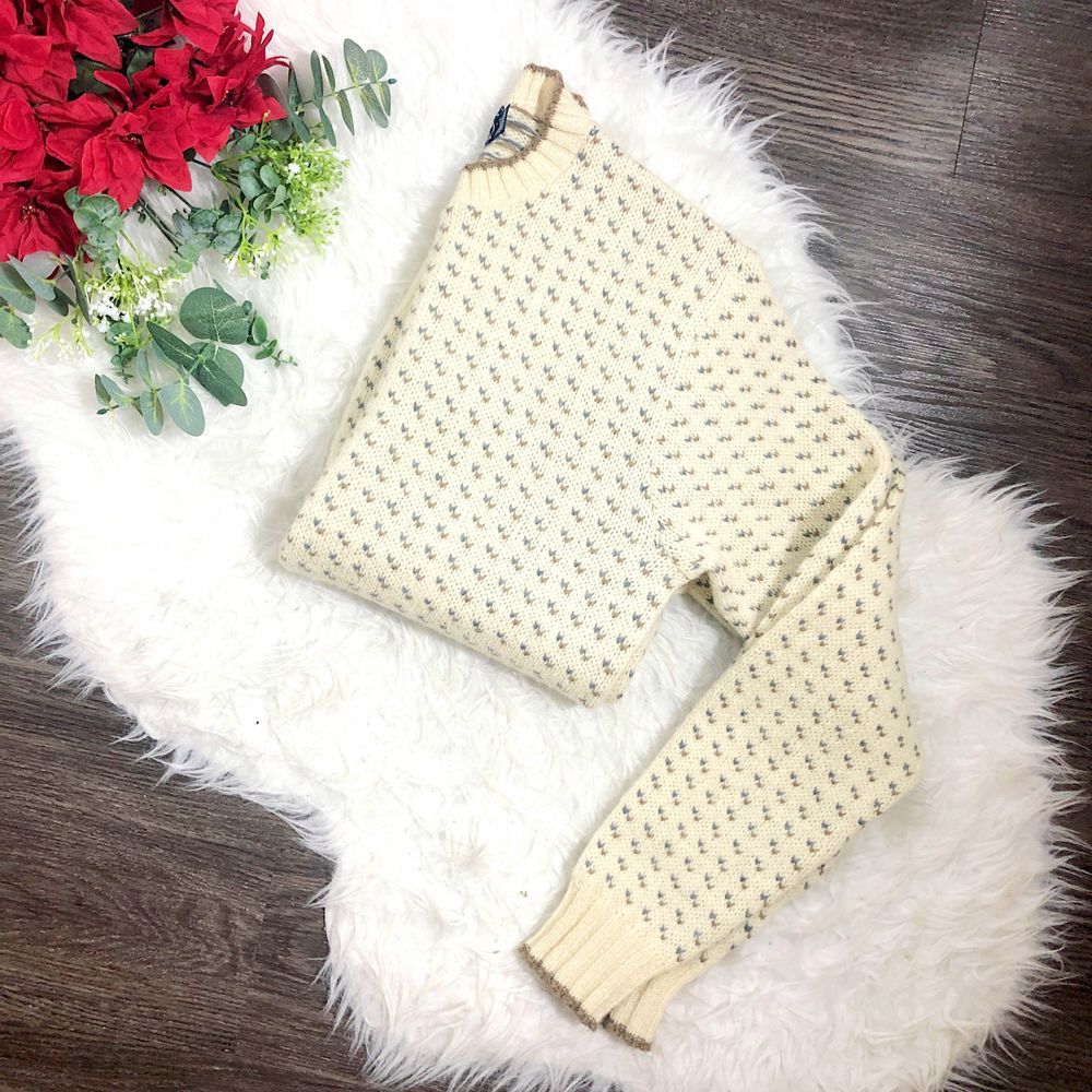 VINTAGE BOATHOUSE ROW WOOL PULLOVER